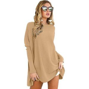 Oversized T Shirts for Women - Long Sleeve Tunic Tops Fall Outfits for Girls
